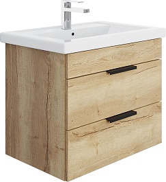 Onika Мебель для ванной Легран 70.13 подвесная дуб галифакс – фотография-2